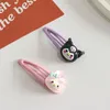 BB Hair Clip Dessin animé Kuromi Accessoires pour cheveux Grande oreille Chien Forme de goutte d'eau Pinces à cheveux pour filles mignonnes BB Épingle à cheveux Enfants Barrettes Chapeaux 2615