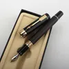 Fountain Penns Jinhao 100 Luxury Wood Fountain Pen F M Bent Nib Metal Rotating Cover Ink Pen Business Stationery for School Writing Presents Pens 230906