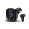 Bluetooth Araba Kiti DVR FM50 X8 FM Verici Aux Modator Eller O Alıcı MP3 çalar, 3.1a hızlı şarj ikili usb c Bırakma Dağıtım Dhsuq