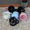Tasses Creative chaudière tasse porcelaine chaudron en céramique café lait eau tasse Halloween fantôme Festival cadeau tasses 3D tasse tridimensionnelle 230905