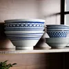 Ensembles de vaisselle 7 5 pouces Japon Ramen Bowl Vaisselle Plusieurs couleurs Boule Bols de nouilles instantanées pour ensemble de nourriture Cuisine Bar à manger Maison Jardin 230906