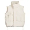 Vest Dames Herfst Winter Koreaanse stijl Los, matchend katoenen korte jas