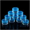 Packing Bottles Wholesale 3G 5G Plastic Containers Jar Box Transparent Bottle Empty Cosmetic Cream Jars L 5Ml Container Drop Deliver Otyxh