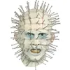 Partymasken Hellraiser Pinhead Horrormaske Party Karneval Mascaras Kopf Nail Man Film Cosplay Maske Halloween Latex Gruselmasken Parodie Requisiten 230905