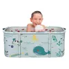 Sacs de rangement Baignoire pliante Robuste Bébé Maintenant efficacement la température froide Baignoire pour voyage en voiture Jardin Maison de location