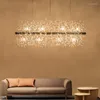 Lustres Lustre nordique lumière pissenlit personnalisé luxe romantique chambre salon LED cristal créatif Restaurant suspension