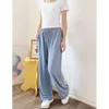 Vêtements de nuit pour femmes 2023 Pantalon de pyjama d'été Visqueux Cuivre Ammoniac Maison Casual Sports Mince Lâche Jambe Large