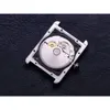 Relógio de designer para homens tanque relógios automáticos mostrador branco data 1JGQ movimento mecânico de alta qualidade uhr montre carter luxe com caixa