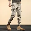 Spodnie męskie spodnie ładunki Man harem y2k taktyczne wojskowe spodnie ładunkowe dla mężczyzn TechWear Wysoka jakość Hip Hop Praca z ułożonymi spodniami 2309906