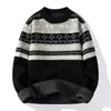 Herrenpullover Winter Kaschmirpullover Herren Kleidung Top -Qualität männlicher Pullover hält Warm Pull Homme Fashion Herren Schlank