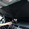 Nuevo Parasol para parabrisas de coche, sombrilla plegable para coche, cubierta para ventana delantera para bloque de rayos UV, protección solar contra el calor, accesorios para coche