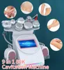 Vakuumkavitationsmaschine 9 in 1 System Fettabbau RF 80k Therapie Kavitation Körperschlankheitsmuskeltrainer Maschine mit Laserpads