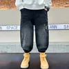 Jeans Sonbahar Boys Kargo Pantolon Çocuk Mavi Denim Pantolon Moda Pocket Çocukları Koreli Giysiler 5 6 8 9 10 12 14 Y 230905