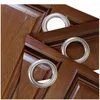 Rideau de porte en Polyester avec impression 3D, en bois marron, pour salon, lit, bureau, maison