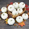 Decorative Flowers Fall Wedding Pumpkin Decor Halloween Foam Pumpkins Fall-themed Versatile Centerpieces For Weddings Baby