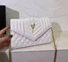 designerka torebka torebka na ramię luksusowe czarne białe torby designerskie Zakrzywione pokrywę torby posłańca metalowa sieć złota srebrna torebka torebka skórzana torba crossbody