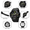 Orologi da polso SKMEI 2 Time Back Light Orologi da uomo Casual Digital Sports Cronometro Allarme Orologio al quarzo impermeabile reloj hombre 230905