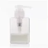 Butelki pakowania hurtowa 100 ml kwadratowa kwadratowa butelka pojemnik do napełniania butelki do kosmetycznych płynów do makijażu szampon