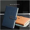 Notepads Wholesale Journal Notebook A5 B5 Pu Leather Er With Magnetic Closure College Red Notebooks For School Drop Delivery Office Ot9Vj