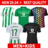 23/24 Real Betis ISCO Soccer Jerseys 2023 2024 JOAQUIN FEKIR B.IGLESIAS CANALES WILLIAN J Maillot de football WILLIAM CAMARASA JUANMI VICTOR RUIZ Uniforme de football