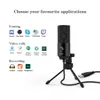 Микрофоны Mikrofon Rekaman Kondensor USB Logam Fifine для ноутбука Windows Cardioid Studio Vokal Voice Over Video K669 230905