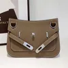 JYPS Designer Crossbody Touse Women 7a حقيقية من الجلد المصنوع يدويًا رفيعة المستوى جودة توغو أصلية واحدة للنساء 9B8J