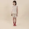 Hoodies Sweatshirts Baby Girls Dress Dress 2023 Summer Bene Brand Kids Cloths Set Top and Pant Floral Printive Olcyless Tee Tee Suit 230906