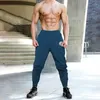 Männer Hosen Marke Herren Running Training Jogger Casual Fitness Sportswear Dünne Atmungsaktive Hose Schwarz Gym Jogger Track