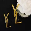 التصميم الشهير الذهب Y Brand Luxurys Brooch Women Letter Brouches Suit Pin Fashion Jewelry Clothing Clothing Accessories عالية الجودة