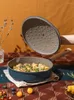 Pannor 24 cm matt frostat non-stick hushåll wok panna stor kapacitet induktion spis gas special matlagning kruka stekning