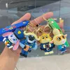 6 Stil Sevimli Anime Keychain Charm Anahtar Yüzük Güzel Yavru Yavru Bebek Chihiro Çift Öğrenciler Kişiselleştirilmiş Yaratıcı Sevgililer Günü Hediye DHL