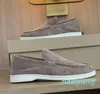 Kvinnor män kausal skor mode äkta läder mocka mmtal lås slip-on multicolor massage sole plattform sneaker utomhus platta-forme designer sneakers