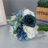 Flores decorativas arranjo floral elegantes buquês de simulação de noiva romance suprimentos de casamento ótimo para propostas aniversários feriado