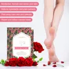 Rose Foot Mask Cover Patch Mild Exfoliation Calluses Cutin Beauty Moisture Drainage Improve Sleep Slimming