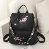 sacs à bandoulières de sortie 3 couleurs douces petites fleurs fraîches Broided Handbag clair léger en nylon étanche à loisir en nylon saut-loyori