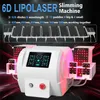 Maszyna lipolaser konturowanie ciała rozpuszczanie tłuszczów do podnoszenia skóry spalanie tłuszczu 6d Lipo Laser Schower