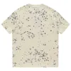 Homens camisetas designer 2023 primavera / verão nova moda de luxo casa peito cheio de estrelas impresso e feminino solto manga curta t-shirt xoft