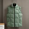 Gilet da uomo 2023 Autunno Inverno Uomo Gilet Solido Giacca senza maniche 90% Piumino d'anatra bianca Gilet Casual Caldo Giubbotti Cappotto Addensare