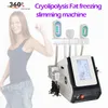 Cryo 360 Fat Freezing Cavitation RF Fat Borttagning 7 I 1 Cryoterapy Double Chin Freeze Abdomen Belly Slimming Machine