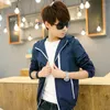 Men's Jackets Autumn Men Women Fashion Jacket Hooded Windbreaker Couple Korean Version Service Customization Coat