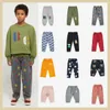 Trousers Kids Multicolor B C Jogging Pants 23 Autumn and Winter BC Printed Fleece Boys Girls Full Casual 230906