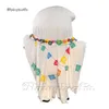 Funny Walking Halloween Costume Inflatable Ghost Band Guitar, Drummer, Singer Suit For Carnival Parade Show