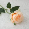 Dekorativa blommor 6st Artificial Rose Silk Tyg Alla hjärtans dag Flower Wedding Home Decoration