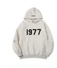 Ess ontwerpers hoodies mannen essentail Hoodie 1977 pullover sweatshirts losse mouw hooded Kleding heren essentialclothing Jumper co236j