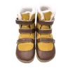 Stivali TipsieToes Top Brand a piedi nudi in vera pelle bambino bambino ragazza ragazzo scarpe per bambini per la moda stivali da neve invernali 230905