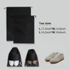 Depolama torbaları 5 10pcs Ayakkabı Torbası Dolap Organizatörü Dokuma Su geçirmez Taşınabilir Cep Giysileri Sınıflandırılmış Seyahat 230906