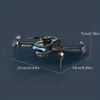 F169 Drone con doppia fotocamera HD con telecomando intelligente, doppia/tre batterie Posizionamento del flusso ottico Segui intelligente Modalità di controllo APP mobile senza testa