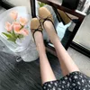 Boots Single Shoe Womens Flat Bottom Bean Shoes Shallow Mouth Grandma New Spring and Autumn Gentle Evening Mary Jane 230830