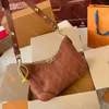 10A Mirror Quality Designers bag Boulogne Shoulder Chain Bag Hobo Womens Brown Coated Canvas Pochette Purse Luxury Cowhide Trim Handbag Crossbody Bag lvity bags