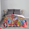 Coperte Piatti etiopi Coperta in flanella sefed Arte africana tradizionale per letto Tappeto caldo per esterni 230906